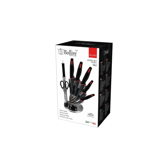 Bollire BR-6011 non stick knife set 8 pcs