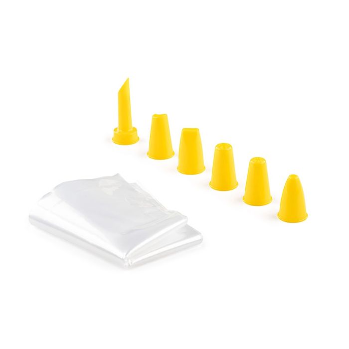 LF FR-3030 1010016 piping bag and cake decorating plastic nozzles set