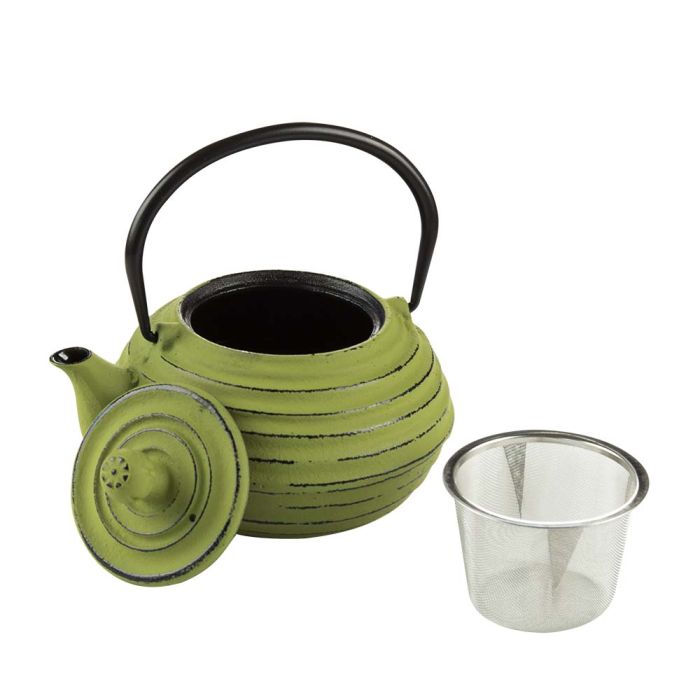 LF FR-8370G 1000495 cast iron teapot with strainer