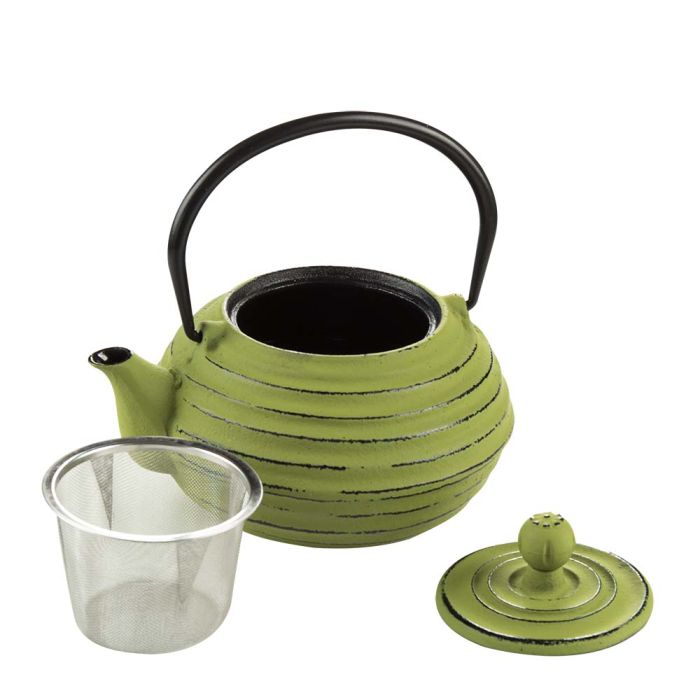 LF FR-8370G 1000495 cast iron teapot with strainer