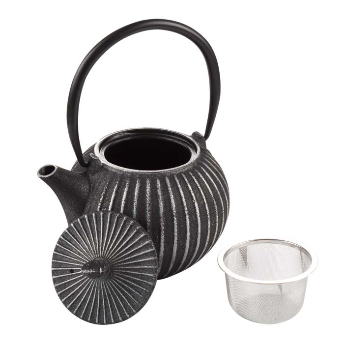 LF FR-8385GRP 1004820 cast iron teapot with strain