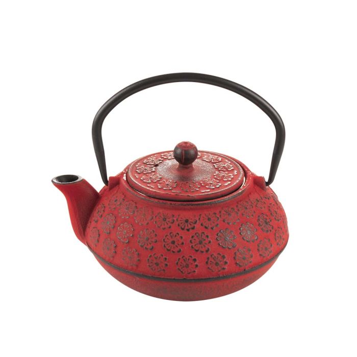 LF FR-8360R 650094 Cast iron teapot with strainer