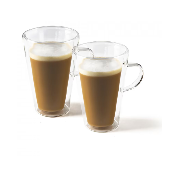 LF FR-8013 1005198 COFFEINA cappuccino & latte cup set 2x370ml