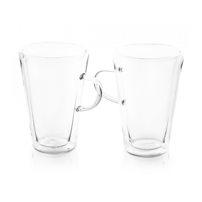 LF FR-8013 1005198 COFFEINA cappuccino & latte cup set 2x370ml