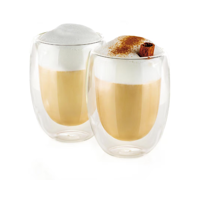 LF FR-8063 1006341 COFFEINA cappuccino & latte cup set 2x350ml