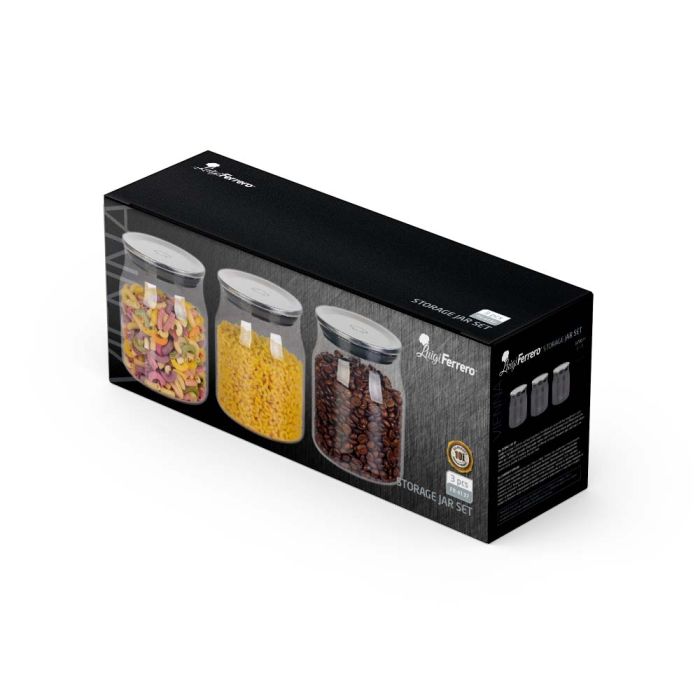 LF FR-4137 1005171 VIENNA storage jar set 3x700ml