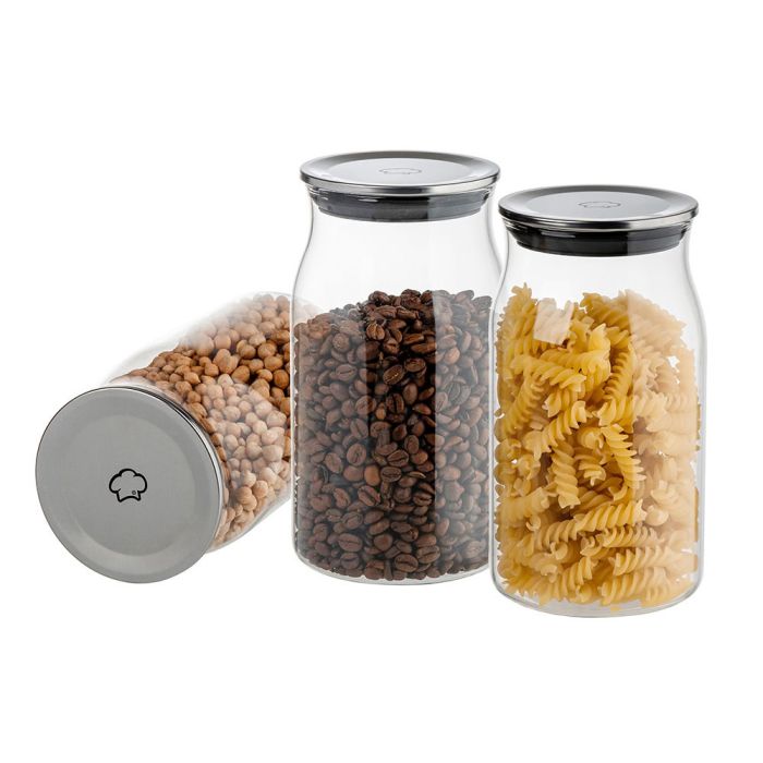 LF FR-4115 1005174 VIENNA storage jar set 3x1.05l