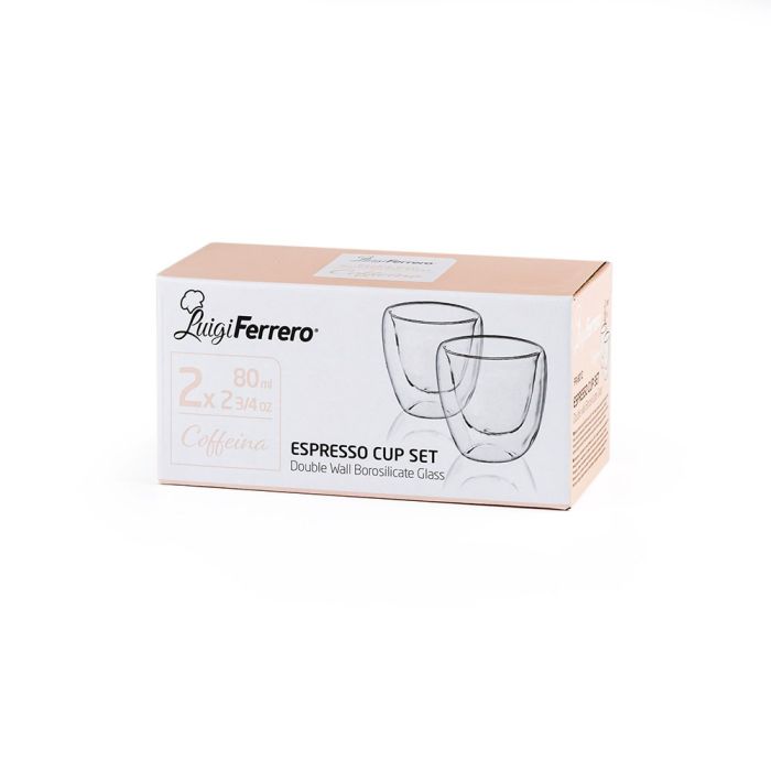 LF FR-8012 1005194 COFFEINA espresso cup set 2x80ml