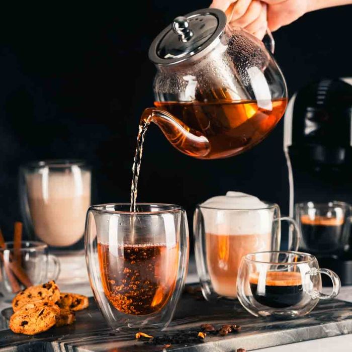 LF FR-8081B 1005199 COFFEINA tea pot with strainer 800ml