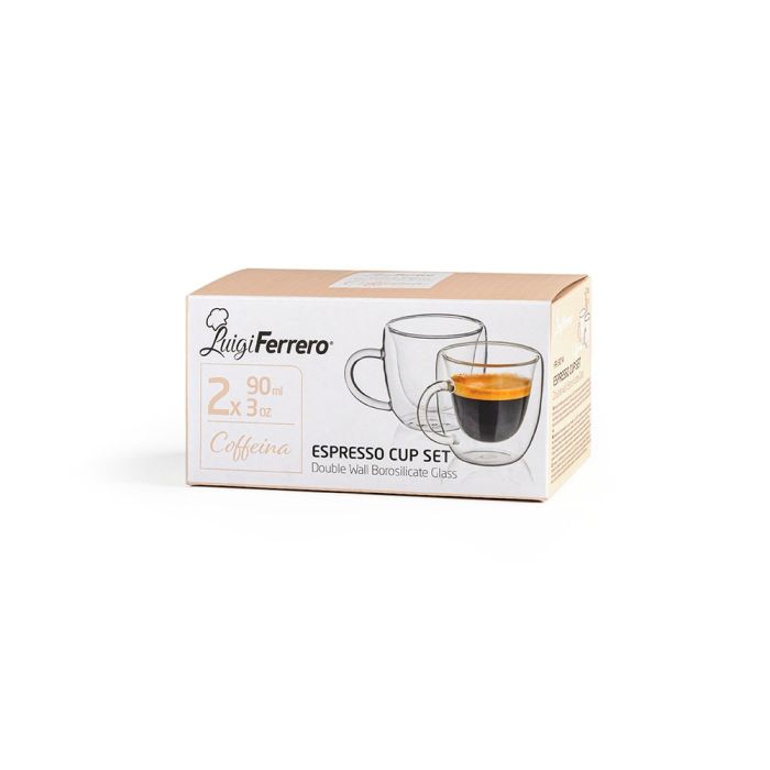LF FR-8014 1006339N COFFEINA espresso cup set 2x90ml