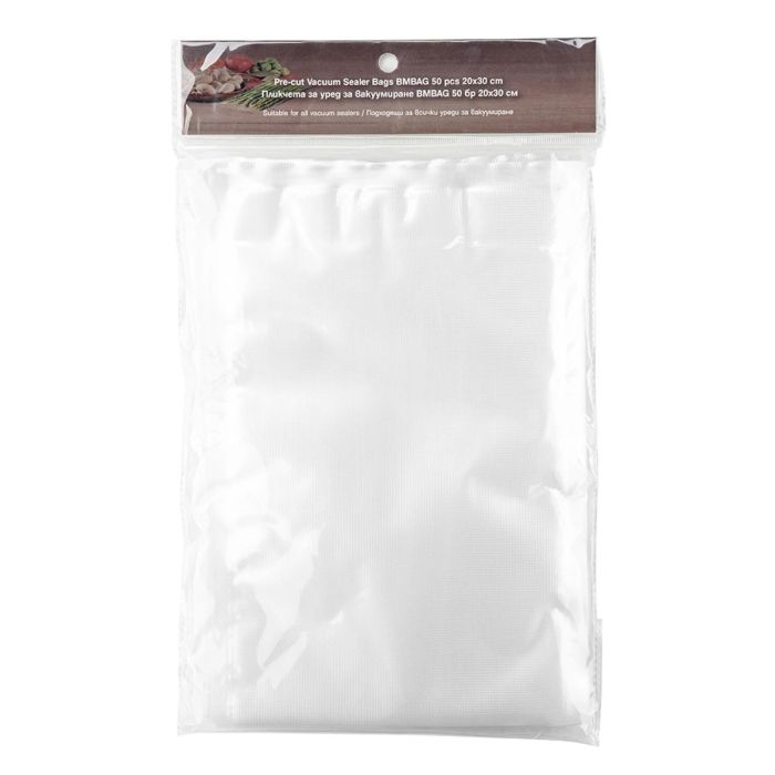 Muhler ML-2030 1009419 pre-cut Vacuum sealer bags 50pcs 20х30cm