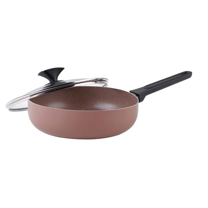 Muhler MR-2607D 1002730 Deep Fry Pan With Lid 26x7
