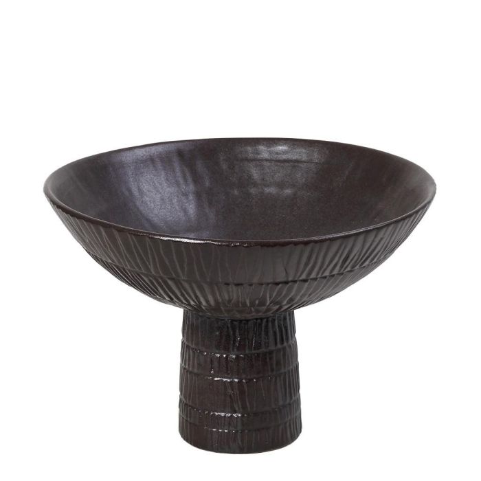 Espiel NFU516 footed ceramic bowl 19x28cm