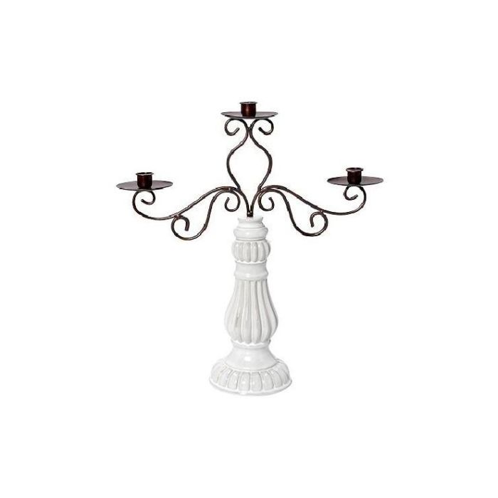 Espiel GIO115K2 ceramic candle holder 39.8x34x9.8cm