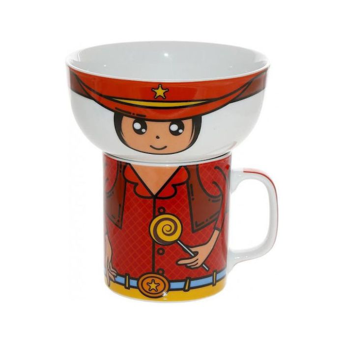 Espiel TAB0242 MUG AND BOWL SET2 PCS
