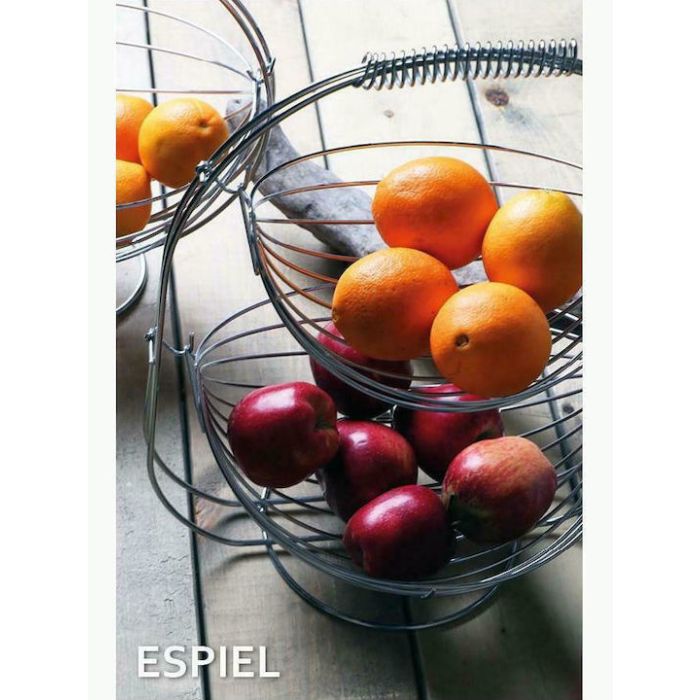 Espiel MTT112 metal fruit basket 35x19x44cm
