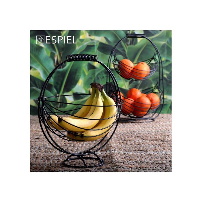 Espiel MTT311 metal fruit basket 30.5x13x34cm