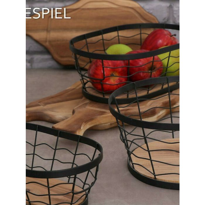 Espiel TAK109 metal basket 30x21x11cm