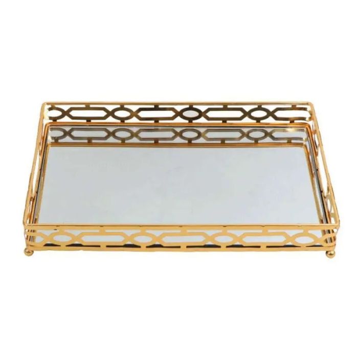 Espiel SUB203 metal tray with mirror 6x45x30cm