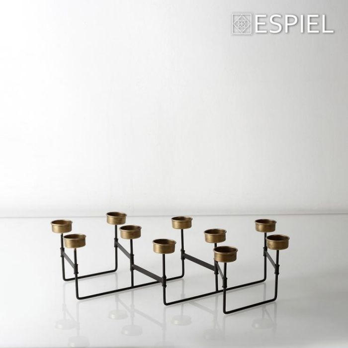 Espiel FUT414 METAL CANDLEHOLDER 52cm