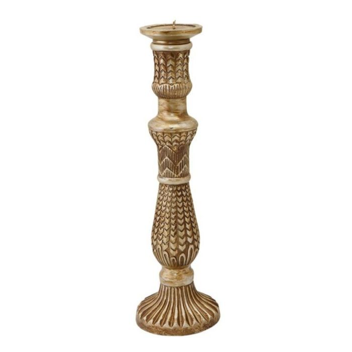 Espiel NEE128 candle gold 33cm