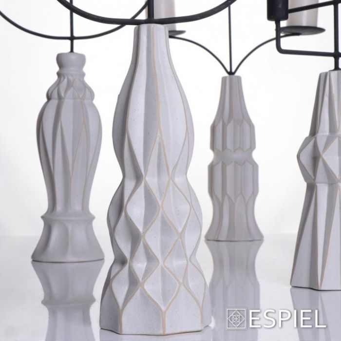 Espiel GIO104K2 ceramic candle holder