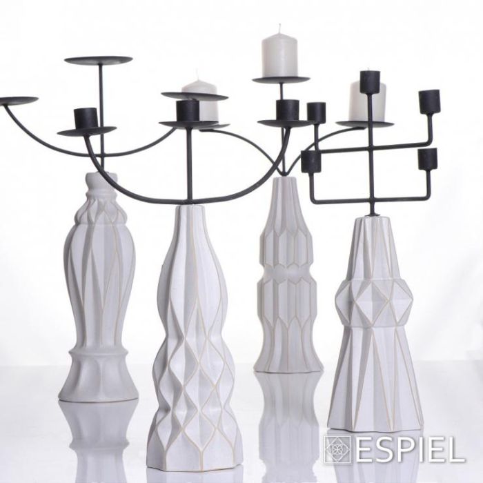 Espiel GIO105K2 ceramic candle holder