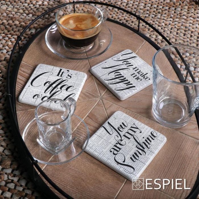 Espiel SP97948G6 basic cup&saucer 13.7x6.5cm 238ml