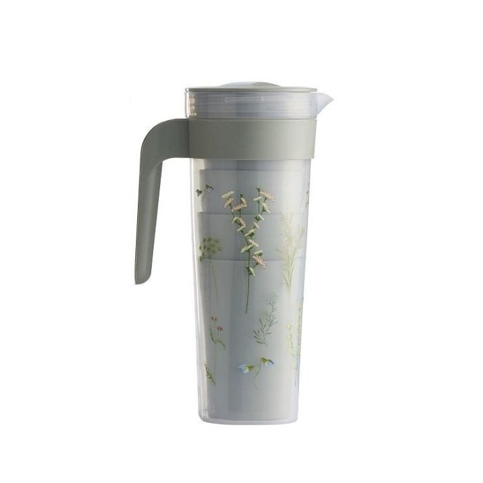 Espiel SCH77976K12 jug 1l with 4 glasses moss green