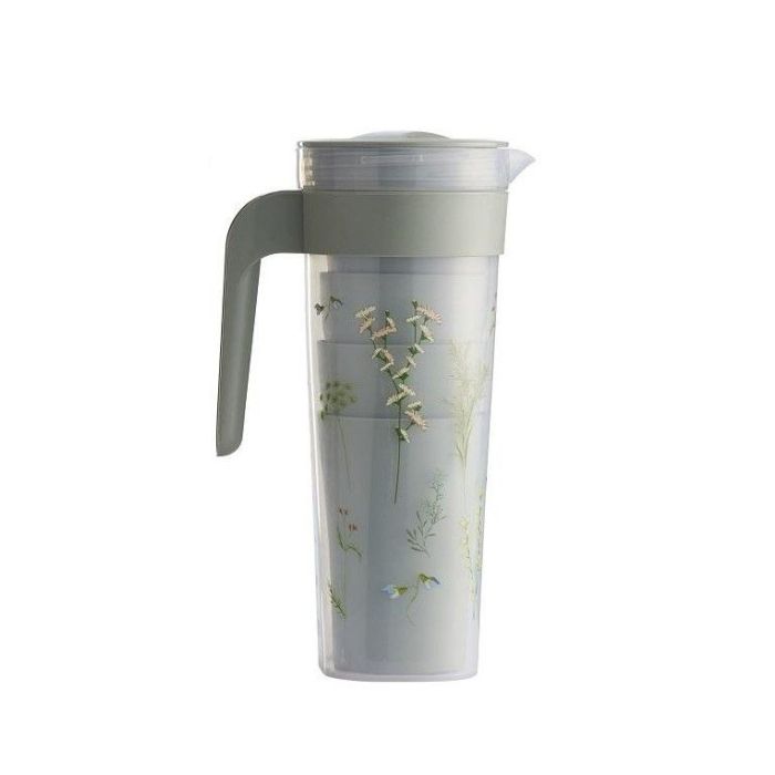 Espiel SCH77976K12 jug 1l with 4 glasses moss green - outlet