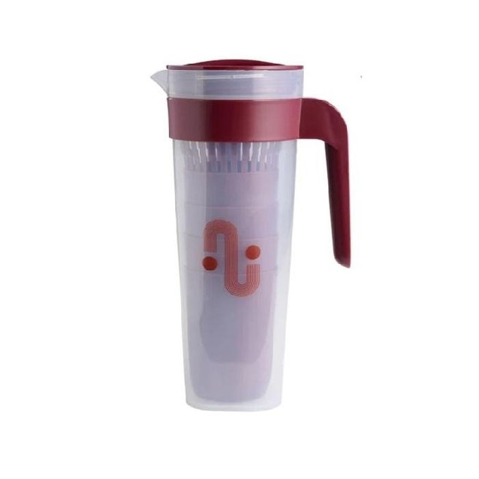 Espiel SCH104109K12 jug 1.2l with 4 cups bordeaux red