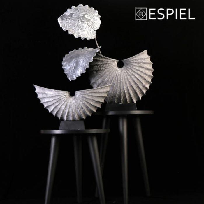 Espiel TAS104 ceramic decorative grey vase 1x12x30.5sm