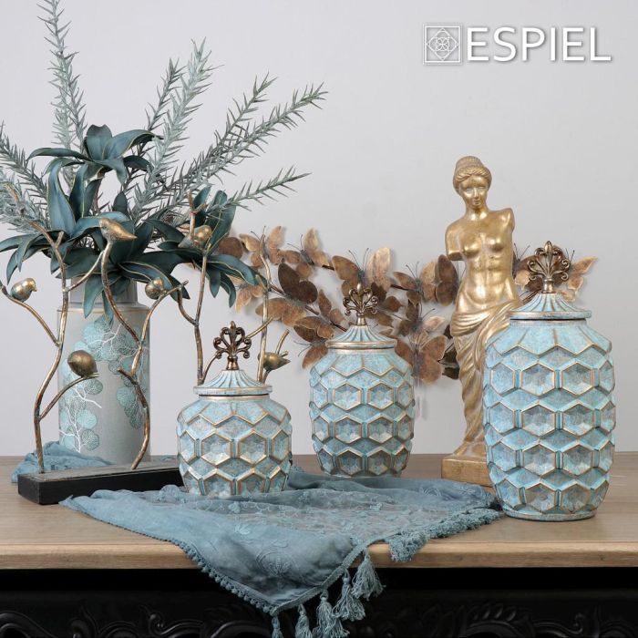 Espiel ICY206 metal table decoration