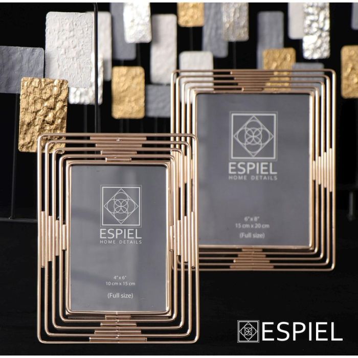 Espiel ICY208 metal table decoration