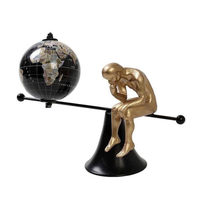 Espiel GOR116 resin deco globe 15.5sm