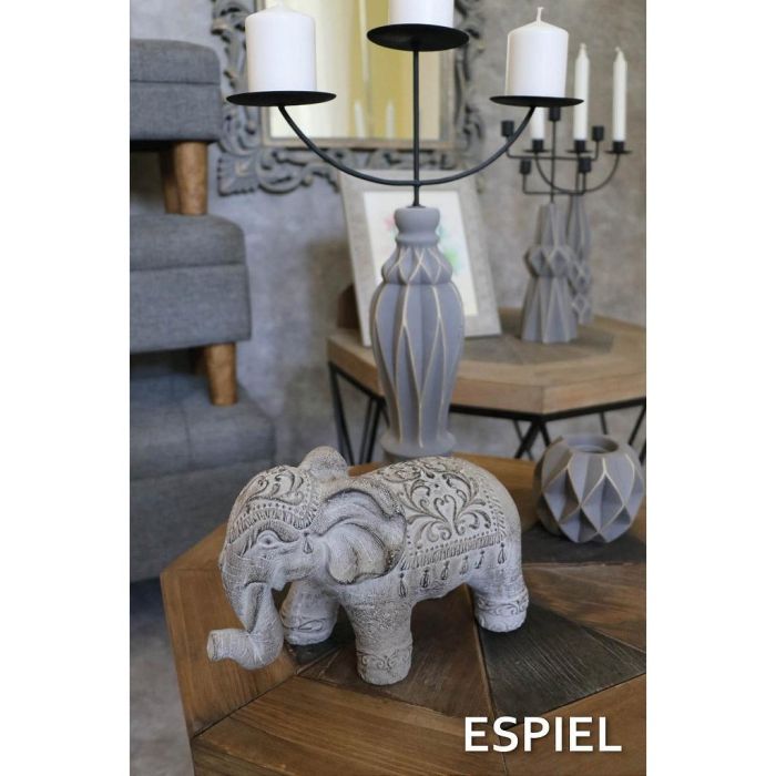 Espiel GIO103K2 ceramic candle holder 34sm