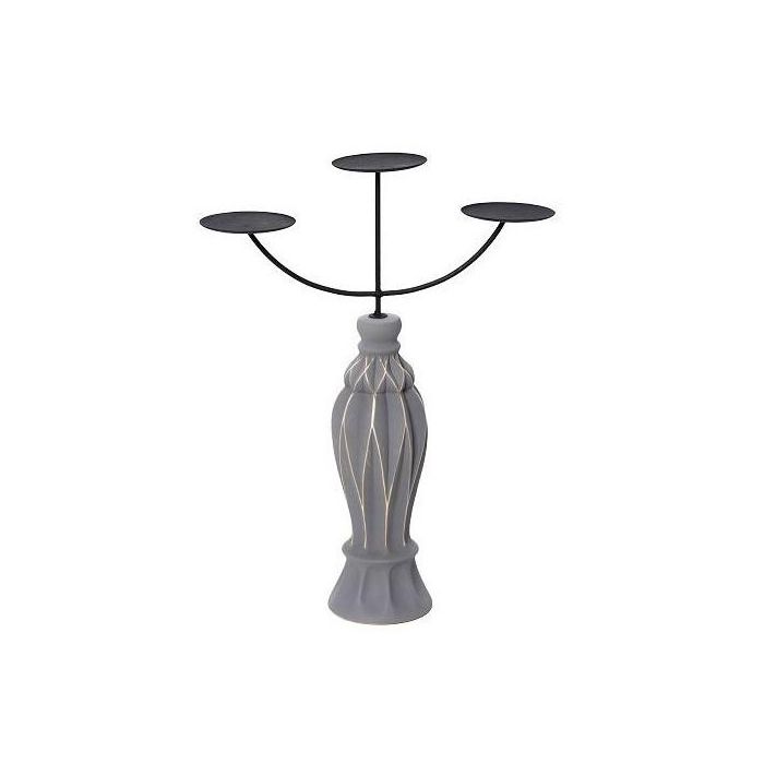 Espiel GIO103K2 ceramic candle holder 34sm