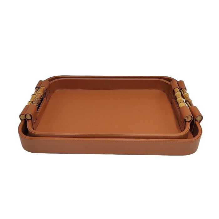 Espiel DER101 leather trays set 2pcs 45-40sm