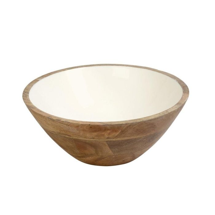 Espiel AKB102 mango bowl w/white resin 26x10sm