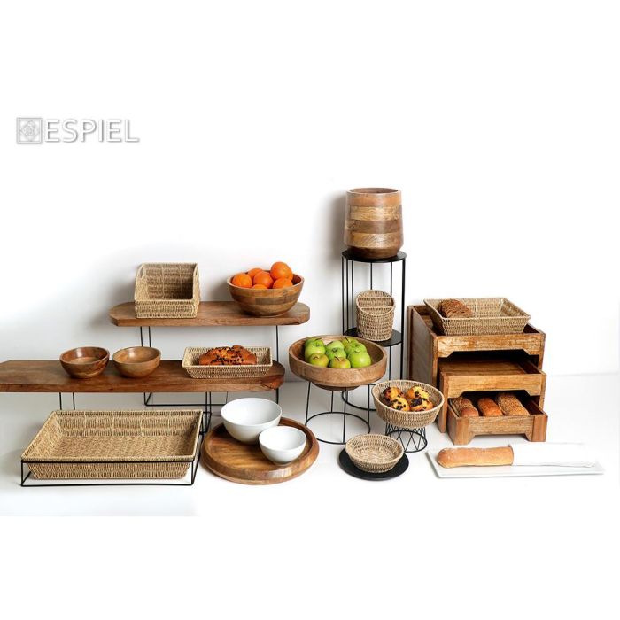 Espiel GPA118 mango tray 39.37x5.08sm