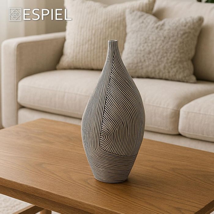 Espiel FIK406 polyresin vase 19x11x51sm