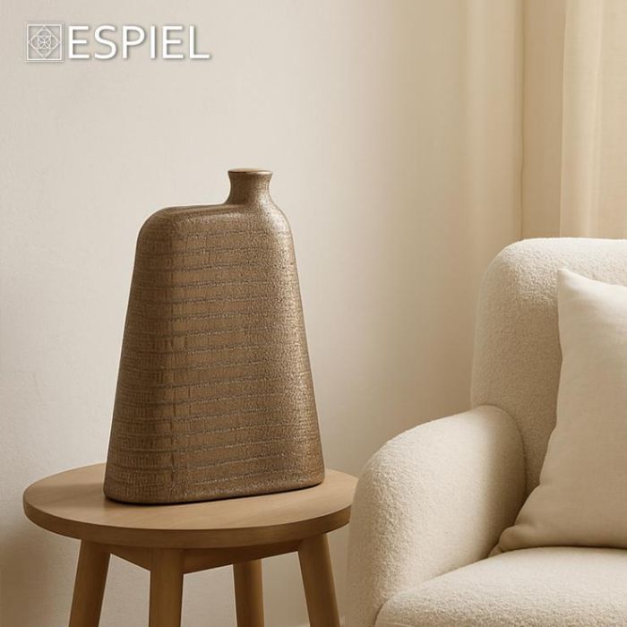 Espiel FIK416 polyresin vase 22x7x30sm