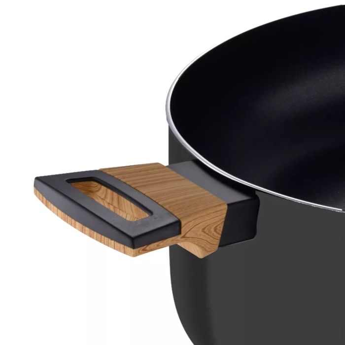 Bergner BG-32035-BK casserole with lid 20x11.5cm 2.5l