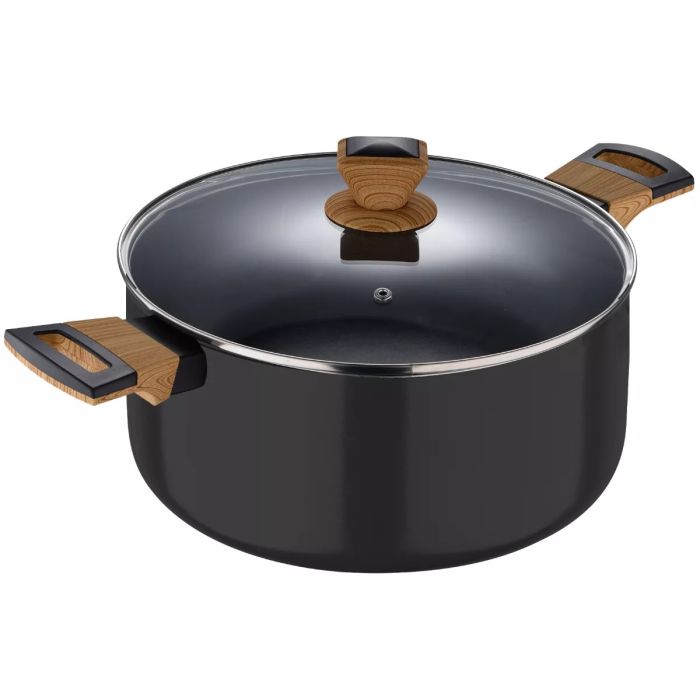 Bergner BG-32035-BK casserole with lid 20x11.5cm 2.5l