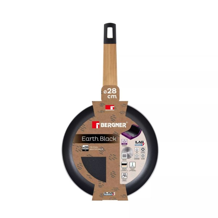 Bergner BG-34627-BK wok 28x7.5cm