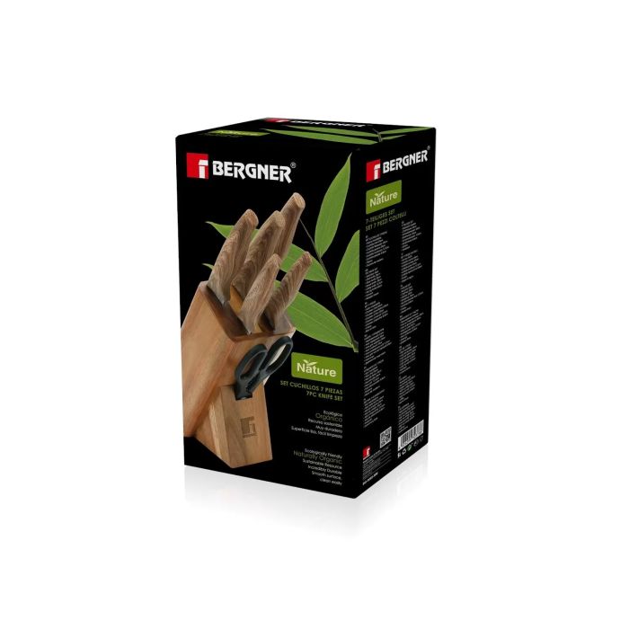 Bergner BG-9085-MM Knife set with block 7pcs