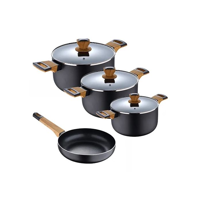 Bergner BG-34630-BK Cookware set 7pcs