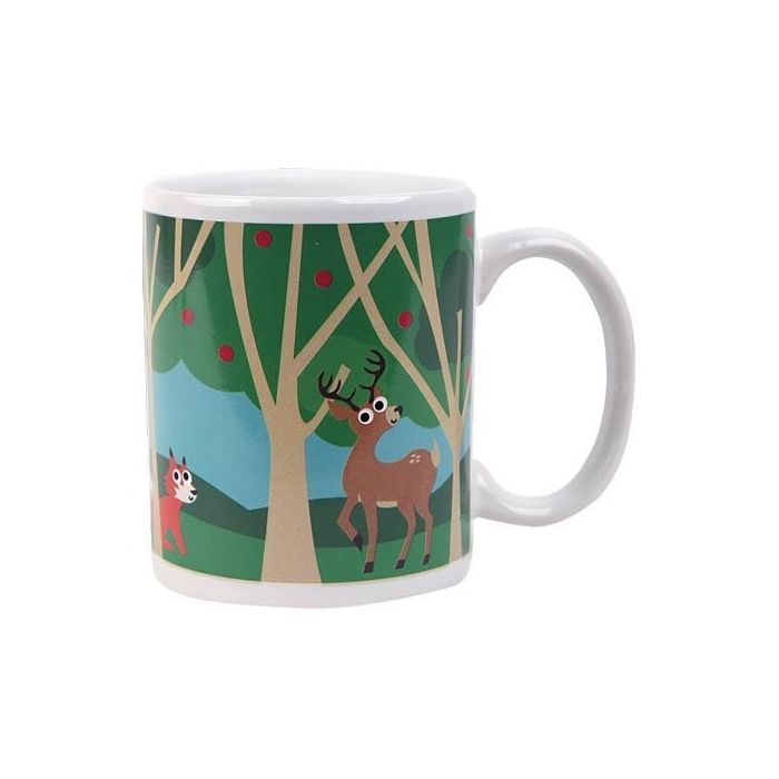Kikkerland CU85 MORPH MU ceramic mug 240ml - outlet