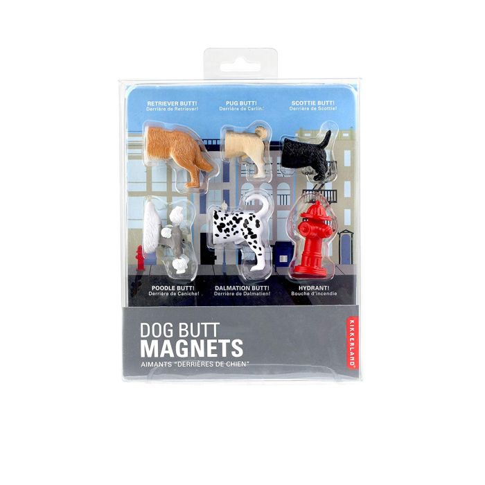 Kikkerland MG17 DOG BUTT magnetic hungers