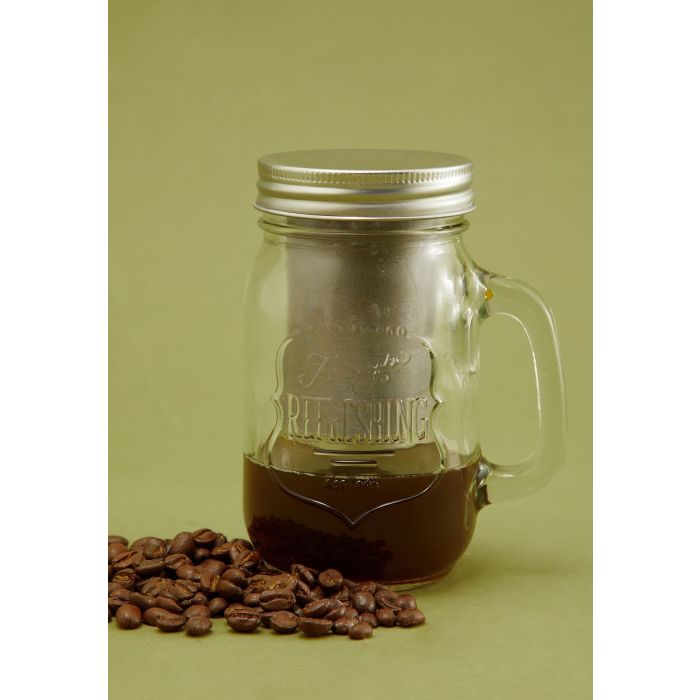 Kikkerland CU263 MASON jar coffee kit